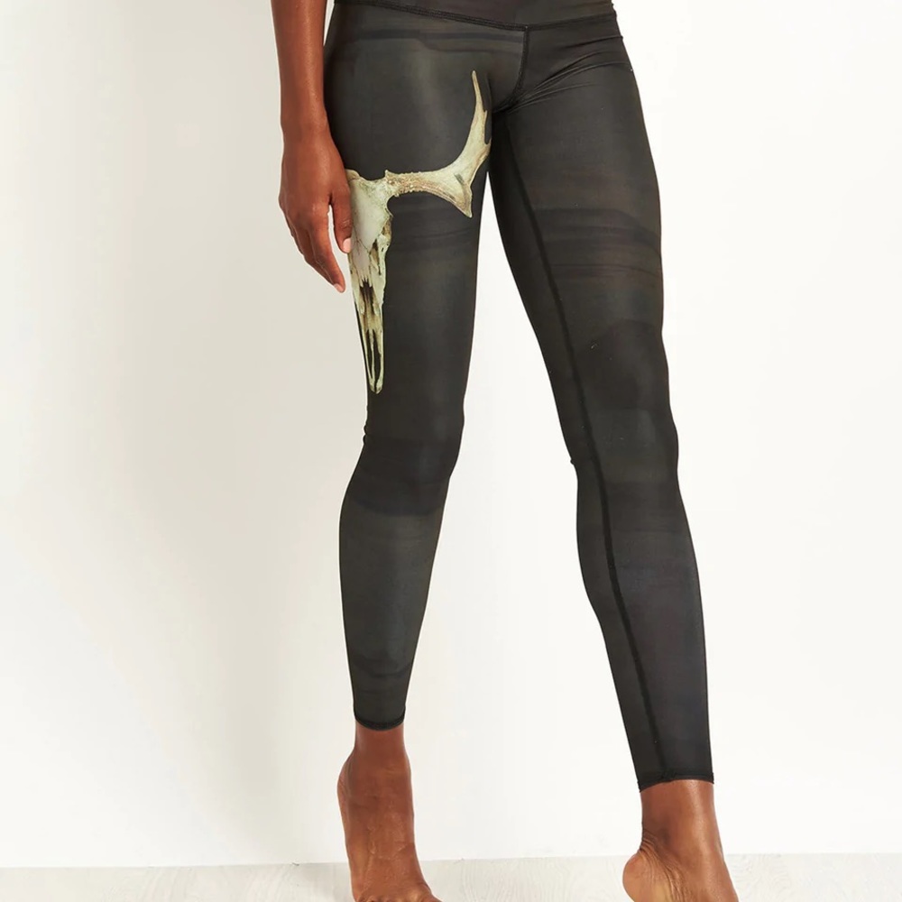 Teeki Deer Medicine Charcoal Hot Pant